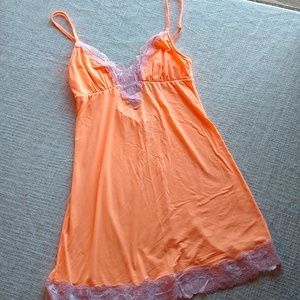 Bright cotton nightgown
